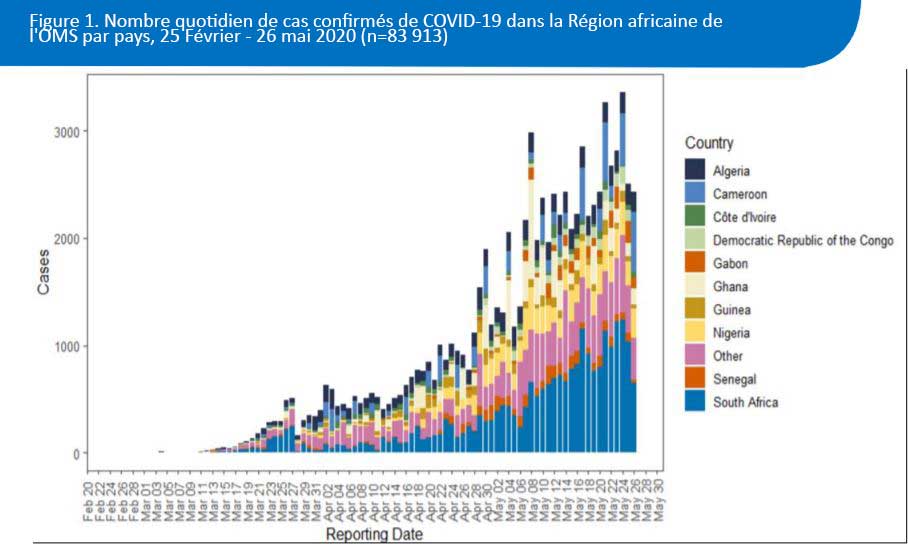 Nombre quotidien de cas confirmés du COVID-19